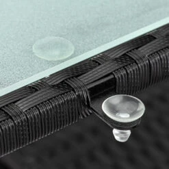 Polyrattan Garten-Sitzgruppe Nizza 7-tlg. Schwarz Milchglas -GartenMeister Verkäufe 000f09ee404570aea66e1c1b5f52ee94 de 995692d 12 1