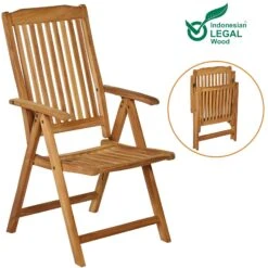 Gartenstuhl Bari 4er-Set Teakholz Klappbar -GartenMeister Verkäufe 00c2e83a4301a82287b30066a3731b1f de 109039g 1