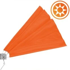 Balkonfächer Orange 140x140cm Klappbar -GartenMeister Verkäufe 01f2f9251436ede30f39f1f047cab925 de 101456d 1