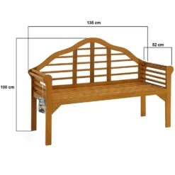 Gartenbank Marlboro Eukalyptusholz FSC®-zertifiziert 135x52x100cm 16 Gartenbank Marlboro Eukalyptusholz FSC®-zertifiziert 135x52x100cm -GartenMeister Verkäufe 030e900a01b096344ce8557ca98bb8f4 de 102278d 5 1
