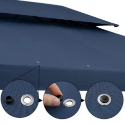 Pavillon Elda Blau XXL 3x4m -GartenMeister Verkäufe 0364f80ad7d449f831ff87faade839cf de 994670d 5 1