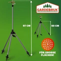 Rasensprenger Mit Teleskopstativ 30° - 360° -GartenMeister Verkäufe 03f2cc52f2900fcfb68646587dafb1d6 04 102660 on dts web high de 1