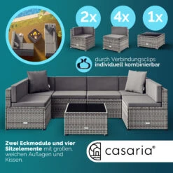 Polyrattan Ecklounge Grau/Anthrazit Dicke Rückenpolster -GartenMeister Verkäufe 044abdcb1300f8538f36a58eadf8f6ac 03 996222 on dts amz high de