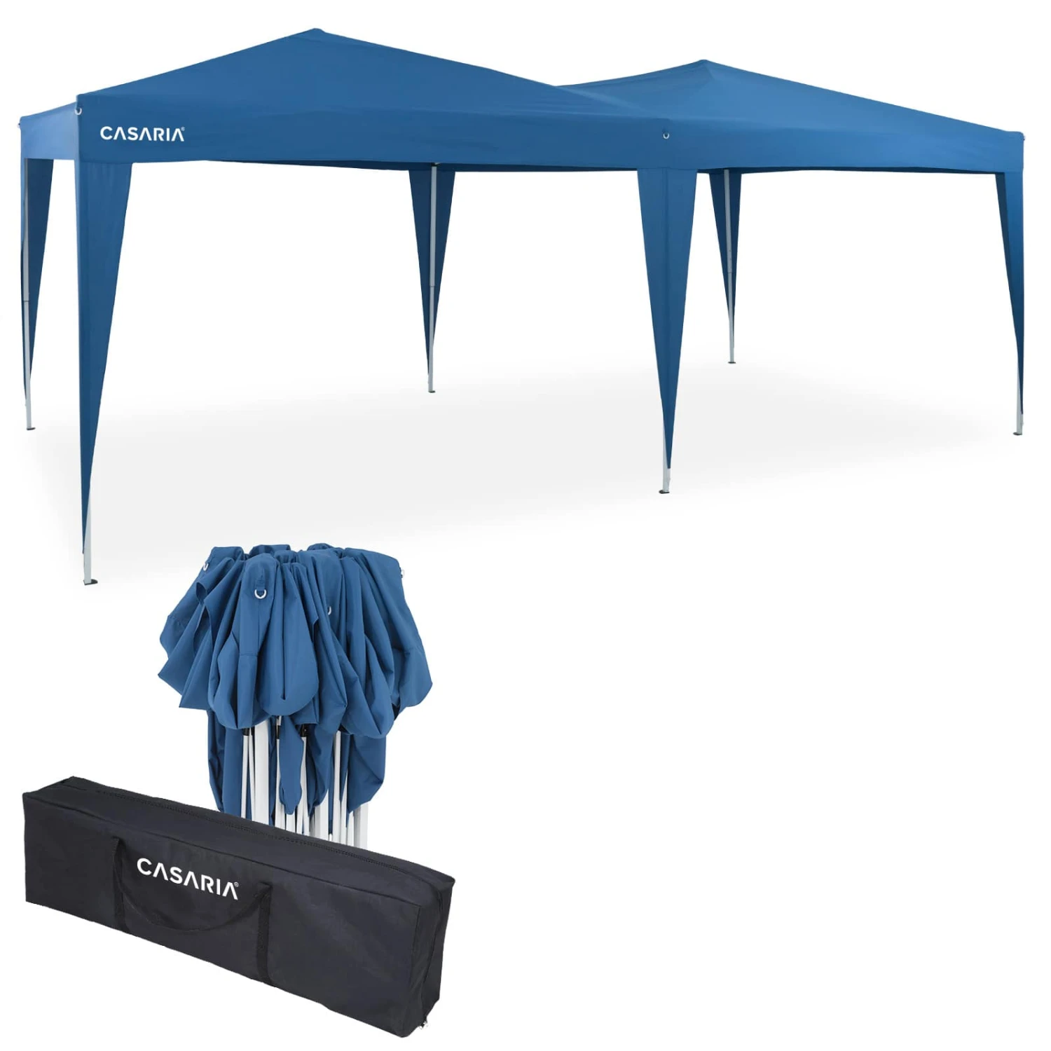 Faltpavillon Blau 3x6m UV-Schutz 50+ 9 Faltpavillon Blau 3x6m UV-Schutz 50+ – Bild 9