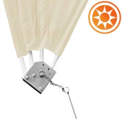 Balkonfächer 2er-Set Beige 140x140cm Klappbar -GartenMeister Verkäufe 0584831093636856380e7bea159d2147 de 101455d 2