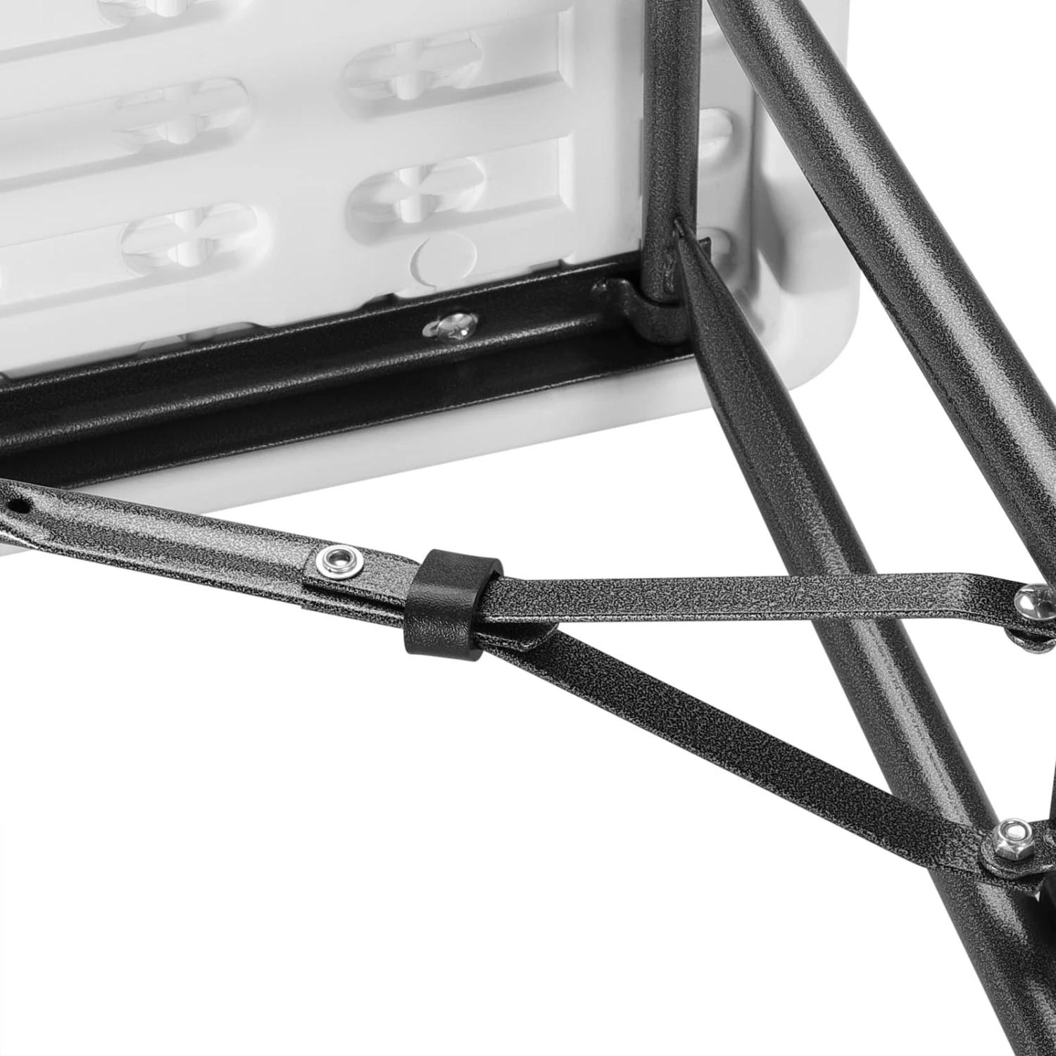 Bierbank 2er-Set Weiß Kunststoff 180cm 8 Bierbank 2er-Set Weiß Kunststoff 180cm – Bild 8