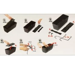 Balkonkasten Ratolla Anthrazit 39x16x14,5cm -GartenMeister Verkäufe 05fbe0894819c43704d4f04ffc247267 de 880701d 2 1