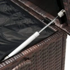 Polyrattan Auflagenbox Braun 122x56x61cm Rollen -GartenMeister Verkäufe 06997bd80ca4b2803fbcb1520057e78d de 103761d 11