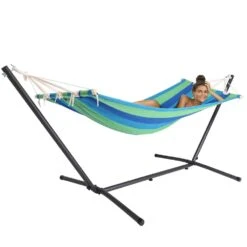 Hängematte Mit Metallgestell 200 X 80cm - Grün 13 Hängematte Mit Metallgestell 200 X 80cm - Grün -GartenMeister Verkäufe 06c895be1f602c8731e066da4ac38d19 de 106995d 1 1