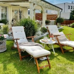 Sonnenliege Queen Mary 2er-Set Akazienholz 169x54x95cm -GartenMeister Verkäufe 0821832b54336acda3d1919f2e679851 de 990247d 2