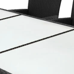 Polyrattan Garten-Sitzgruppe Bali 9-tlg. Schwarz Stapelbar -GartenMeister Verkäufe 083f13ba91127c28fe3a24526c991369 de 994888d 12 1 1