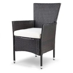 Polyrattan Gartenstuhl 4er-Set Braun/Creme Stapelbar -GartenMeister Verkäufe 08c77285ee74648e9fc6c4fdc635a6bb de 109138d 7 1 1