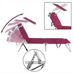 Sonnenliege Ibiza 2er-Set Rot Alu Mit Sonnendach -GartenMeister Verkäufe 090ed0a1096f2d16b5dcaa091e22558b de 107061d 3 1 1