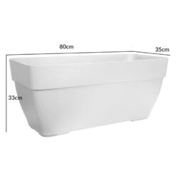 Elho Blumentopf Weiß 80x33x35cm 63L 9 Elho Blumentopf Weiß 80x33x35cm 63L -GartenMeister Verkäufe 098837121a37feb6f1de83ad99a3c35c de 193675d 1 1