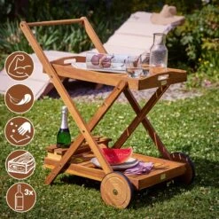 Servierwagen Mit Rollen Akazienholz FSC®-zertifiziert 19 Servierwagen Mit Rollen Akazienholz FSC®-zertifiziert -GartenMeister Verkäufe 09e5f81f224ed05ebbc3d8d058bca651 de 100537d 15 1