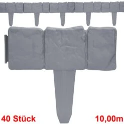 Beeteinfassung 4er-Set Granitoptik 10m -GartenMeister Verkäufe 0a2edf1912ea3635eda3012be099b79c a de 994477g 1