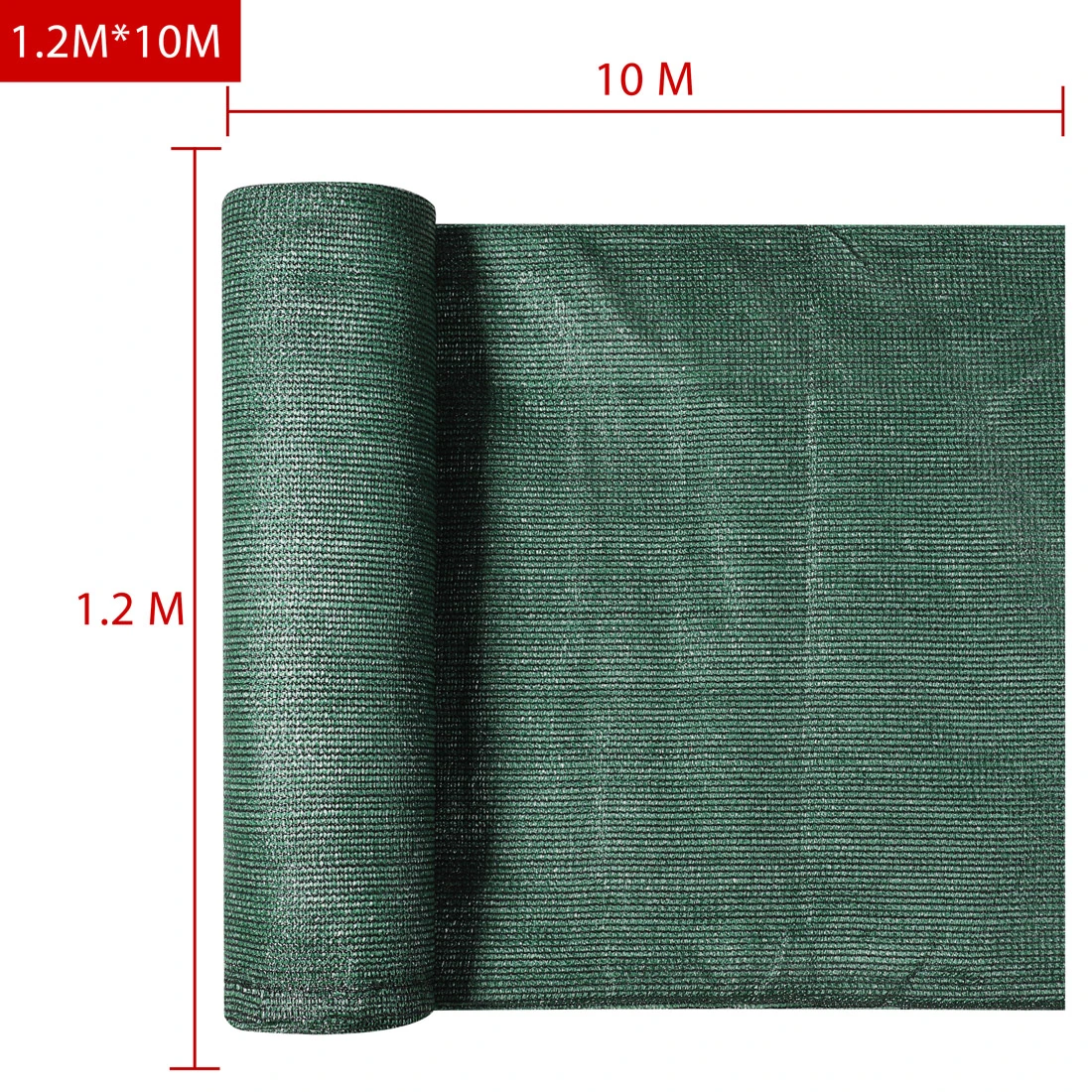 Balkonsichtschutz Dunkelgrün 1,2x10m 1 Balkonsichtschutz Dunkelgrün 1,2x10m