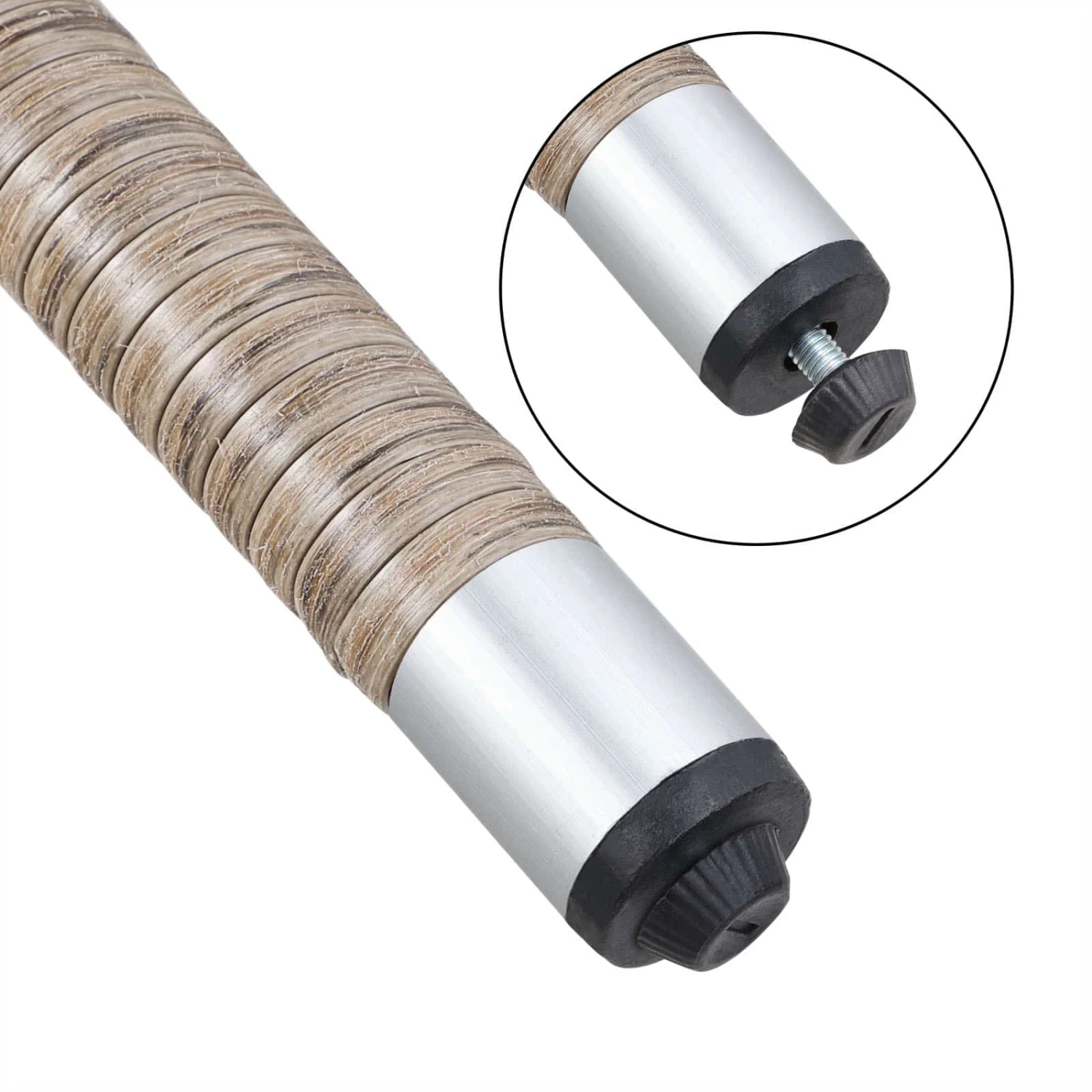 Polyrattan Stapelstuhl Comfort 4er-Set Creme 9 Polyrattan Stapelstuhl Comfort 4er-Set Creme – Bild 9