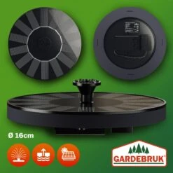 Solar Springbrunnen Schwarz 180L/h 160mm -GartenMeister Verkäufe 1025bfcd07068e102d2fb4a6acc299dc 09 109565 on dts web high de 1