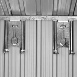 Geräteschuppen Anthrazit Metall 181x162x86cm -GartenMeister Verkäufe 10842625a2ce8f7486dfbf32a5d78b84 de 990736d 12 1 1