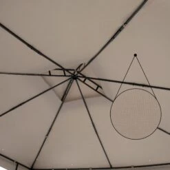 Pavillon Lorca Taupe 3x3m -GartenMeister Verkäufe 125121a123b9b6508ec79f450b8ca867 de 108723d 3 1