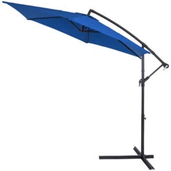 Ampelschirm Blau Alu Ø330cm UV-Schutz 50+ -GartenMeister Verkäufe 135e7f62105d58729efaf3239f218eaa a de 104084g 1