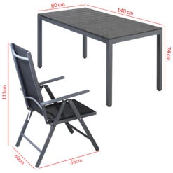 Garten-Sitzgruppe Bern 7-tlg. Anthrazit Alu WPC -GartenMeister Verkäufe 146e268b9de7a75a7252037efb5c9b4b de 994338d 16 1