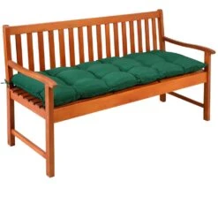 Bankauflage Grün 145x45x8cm