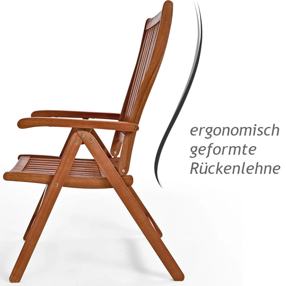 Klappstuhl Vanamo 4er-Set Eukalyptus 10 Klappstuhl Vanamo 4er-Set Eukalyptus – Bild 10