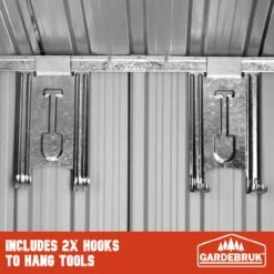 Geräteschuppen Anthrazit Metall 257x205x177,5cm -GartenMeister Verkäufe 18fb0eaa3cecca37dff5cc9c2a5f5789 de 990736d 22 1 1 1 1 en