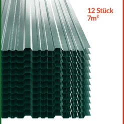 Trapezblech 12er-Set Grün 129x46cm Gelocht -GartenMeister Verkäufe 1a529978af89928233c73c35a2328363 de 101918d 15 1 1