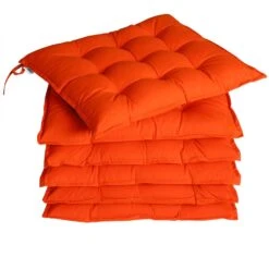 Sitzkissen 6er-Set Cozy Orange