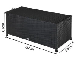 Polyrattan Auflagenbox Schwarz 122x56x61cm Griffe -GartenMeister Verkäufe 1c3ffa0855257a268fa7320987ef6dd3 de 102318d 5 1