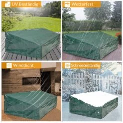 Abdeckung Gartenmöbel Grün 197x68x32/62cm -GartenMeister Verkäufe 1d90819881a37be52c2936ecf1ee3fa6 de 109140d 4 1
