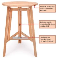 Stehtisch Massivholz Ø80cm Klappbar 16 Stehtisch Massivholz Ø80cm Klappbar -GartenMeister Verkäufe 1da257e2d6ad8a85ea22eb224b70cf93 4