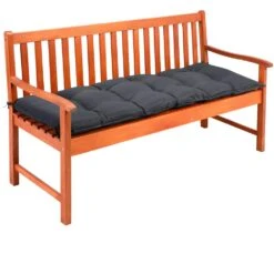 Bankauflage Anthrazit 145x45x8cm