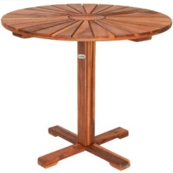 Sunrise Gartentisch Aus Vorgeöltem Akazienholz Ø70cm Braun -GartenMeister Verkäufe 1f1e448047876900ec69fbbb0fdd1afb a de 103910g1 1