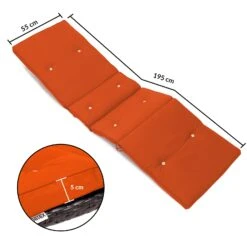 Auflage Sunlounger Orange 195x55x5cm -GartenMeister Verkäufe 1f88abcd794e8d5d94dcbf6c6d2de783 de 101152d 5 1