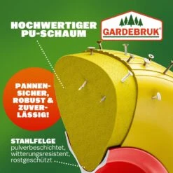 Schubkarrenrad Gelb PU-Schaum Inkl. Achse -GartenMeister Verkäufe 21a842e8977be45dc802fd525be184e4 03 101617 on dts web low de