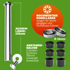 Schubkarrenrad Schwarz Luftbereift Inkl. Achse -GartenMeister Verkäufe 21e326d28266264dc5f788e7cadb1a48 07 101616 on dts amz high de 1