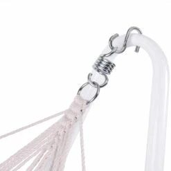 Hängematte Mit Metallgestell Creme/Blau 200x80cm 12 Hängematte Mit Metallgestell Creme/Blau 200x80cm -GartenMeister Verkäufe 242d26fee1798c7604b894be44502e8e de 102377d 5 1 1