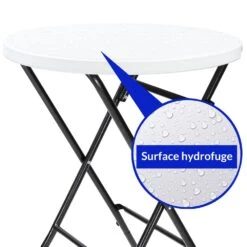 Stehtisch Weiß Kunststoff Ø75cm Klappbar -GartenMeister Verkäufe 248fea797478f34a32afed919c9954b3 fr 101585d 11 1