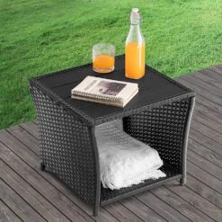Polyrattan Beistelltisch Vedis Schwarz 45x45x40cm -GartenMeister Verkäufe 24cc657e3d4357e302361fc681f5a505 de 109508d 12 1