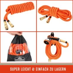 Gartenschlauch Orange 30m Flexibel -GartenMeister Verkäufe 27bad8d05e91e24e36e63b64736db6ed de 109320d 5 1