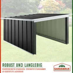 Mähroboter Garage Anthrazit Metall 89x90x54cm -GartenMeister Verkäufe 289758ca3861124857885d7fdd6e9dad de 109176d 1 1