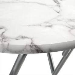 Stehtisch 2er-Set Weiß Marmoroptik Ø60cm Klappbar -GartenMeister Verkäufe 28ef68390e0043237b2c5057bc77407a de 107835d 10 1