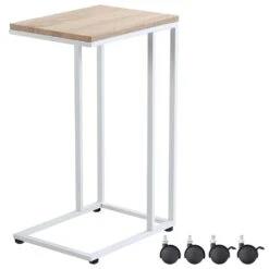 Beistelltisch Weiß 50x35x65/70cm Mit Rollen -GartenMeister Verkäufe 2cb502cb9f868c990a4e7efa33d7c5ed a de 108648g 3