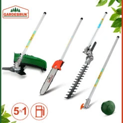 Benzin Multiwerkzeug 5in1 Inkl. Zubehör -GartenMeister Verkäufe 2cd523317623ad72bcefdaa6fd166609 de 101541d 25 1