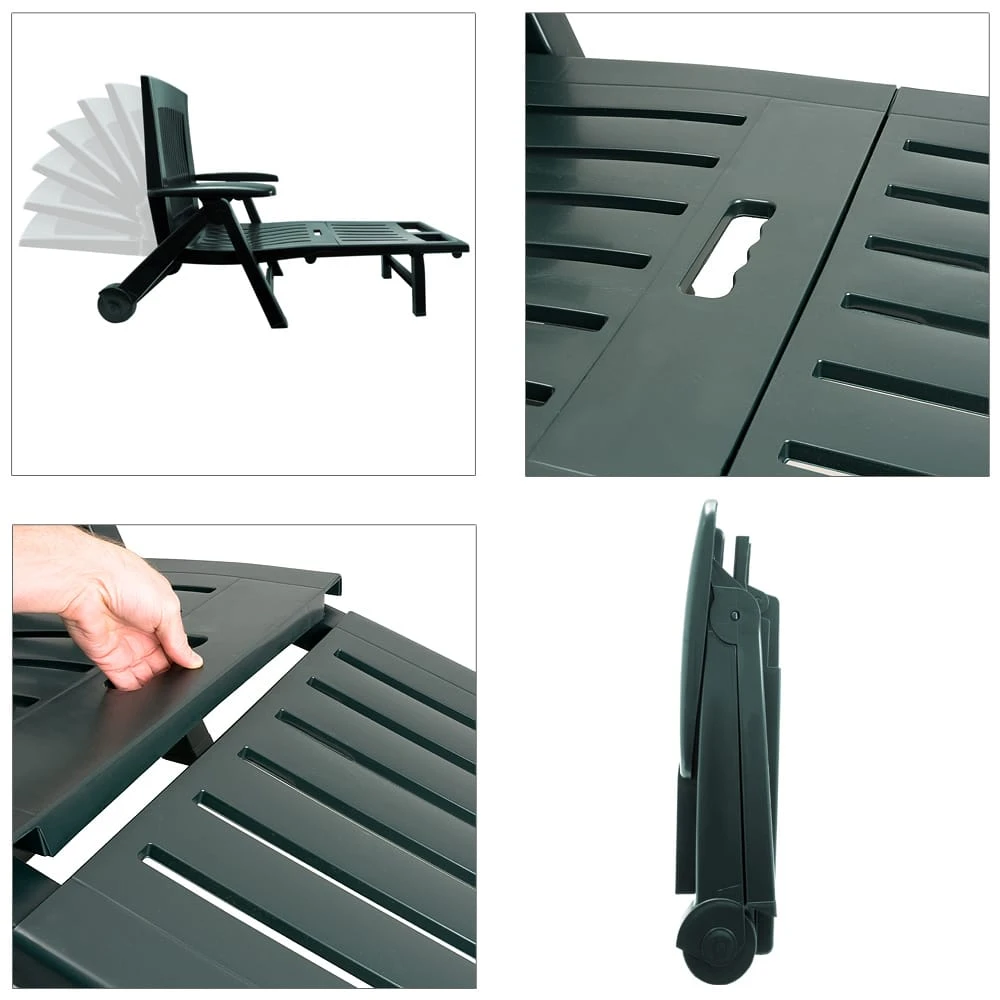 Sonnenliege Zircone Grün 195x72x101 Cm 6 Sonnenliege Zircone Grün 195x72x101 Cm – Bild 6