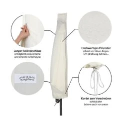 Abdeckung Ampelschirm Sonnenschirm Beige 3,5m -GartenMeister Verkäufe 2f8e81f5f05079facb6f95b427b05866 de 102716d 2 1